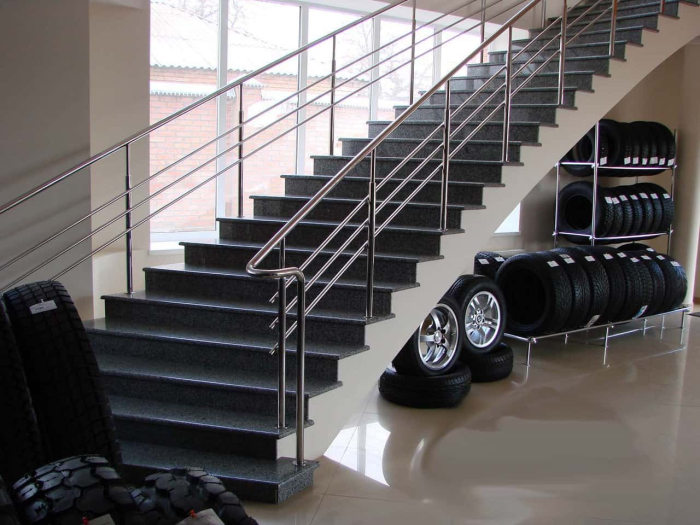 Лестница из гранита Ronda