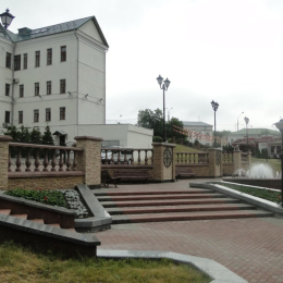 Набережная реки Витьба