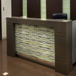 Стойка ресепшен из гранита Vena 2