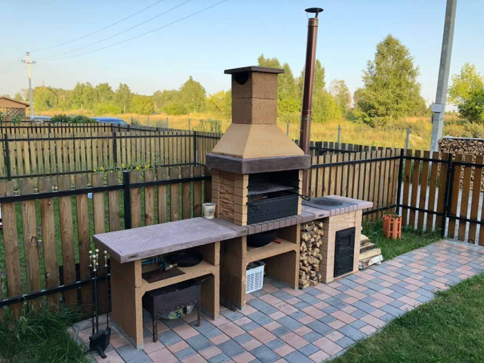 Барбекю из гранита Fera