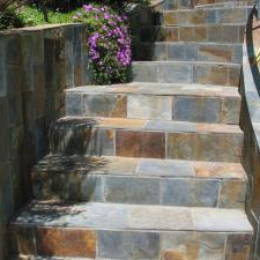 Ступени из сланца Ela